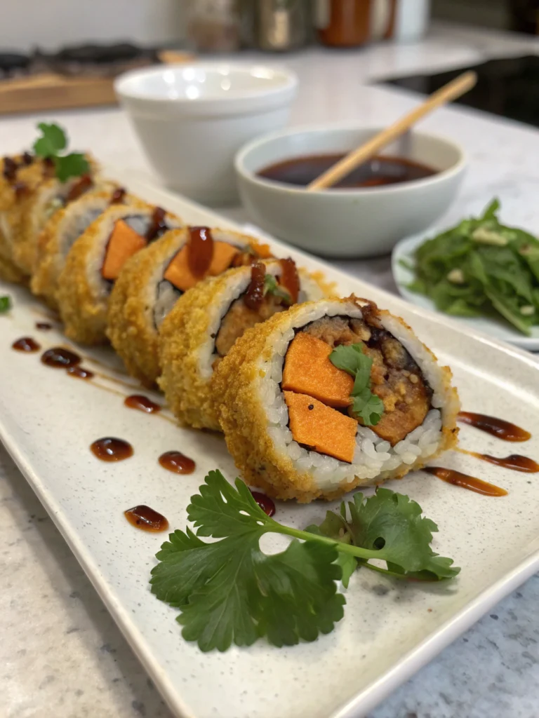 Sweet Potato Tempura Roll: A Delicious Homemade Sushi Adventure