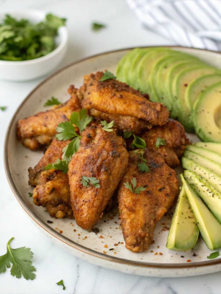 Crispy Keto Chicken Wings: A Low-Carb Delight for Wing Lovers