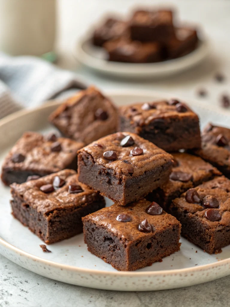 Gluten free brownie bites