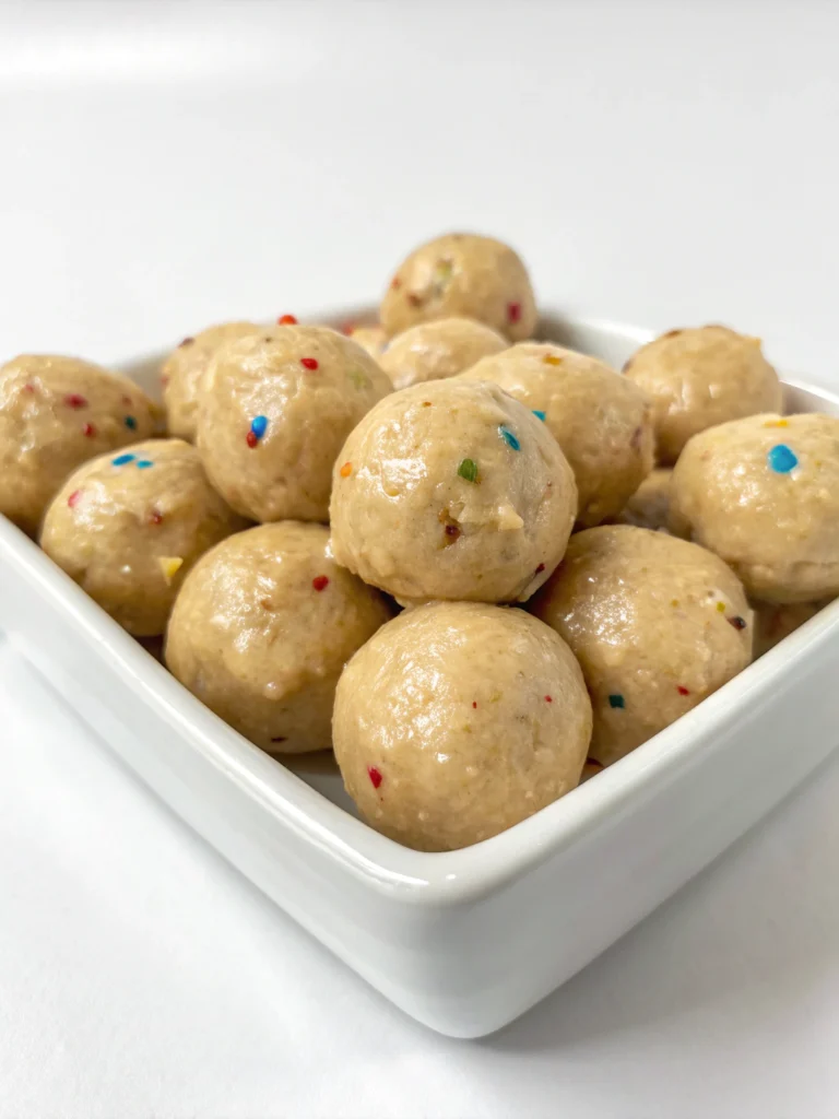 Cake Batter Protein Balls: A Healthy Treat That Tastes Like Dessert