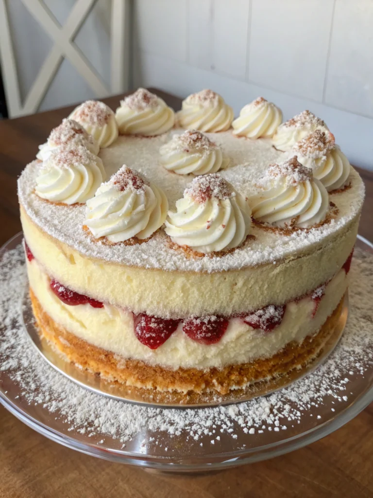 Gluten Free Chantilly Cake: A Delicate Cloud of Berry-Infused Elegance