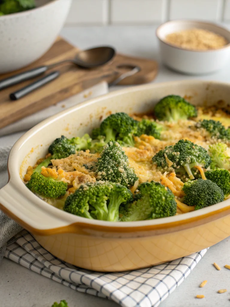 Keto Broccoli Casserole: A Creamy, Cheesy Low-Carb Delight