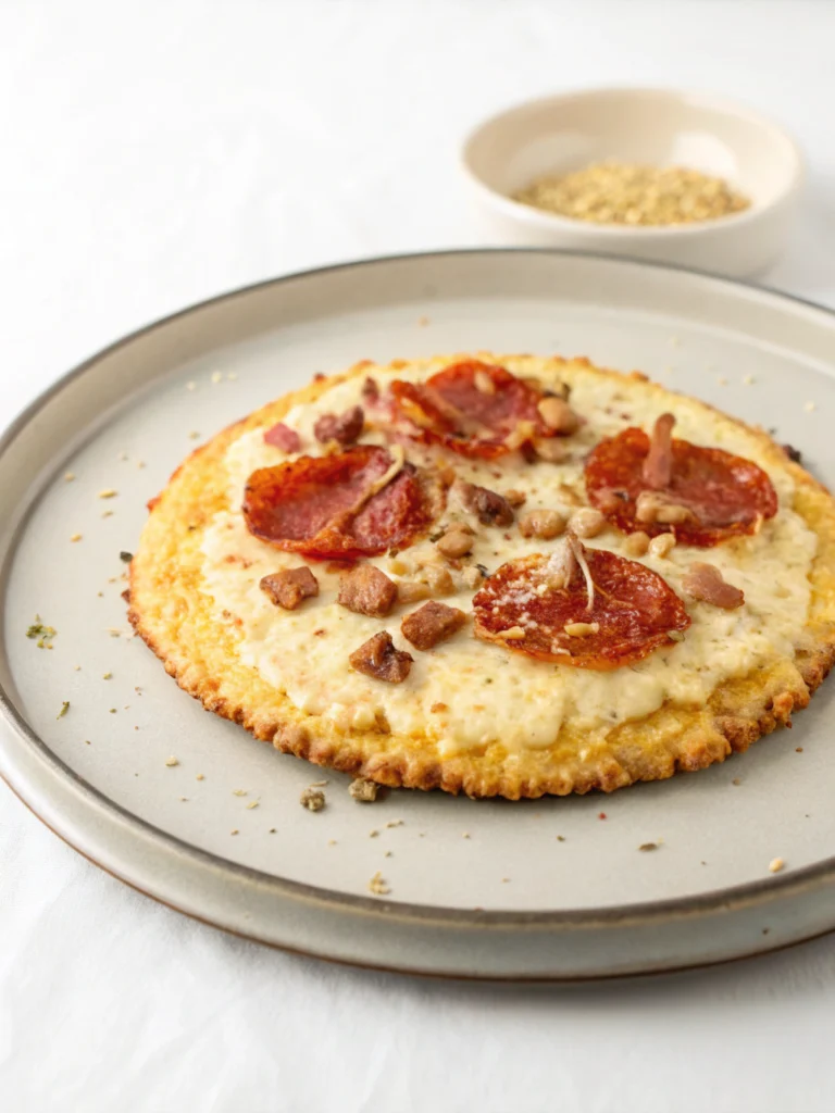 keto Keto Pizzapohja: The Ultimate Low-Carb Base for Your Favorite Toppings